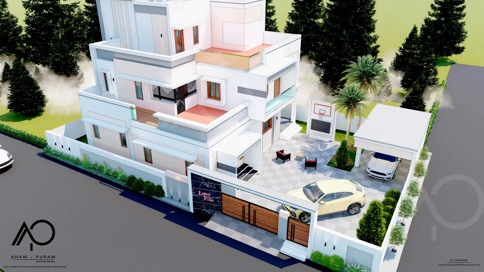 LP Villa Elevation